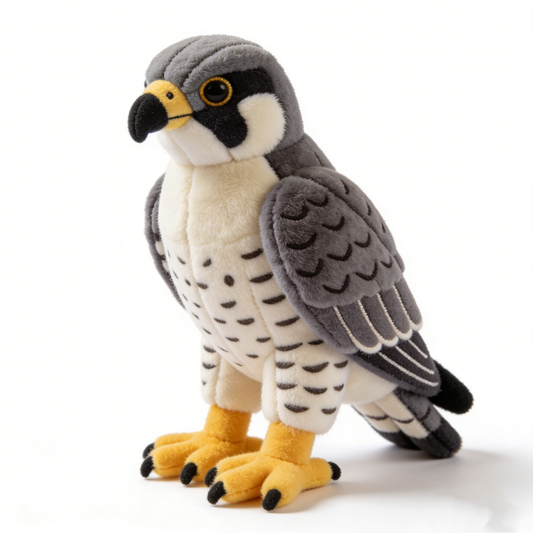 Majestic & Fierce Peregrine Falcon Plush Doll