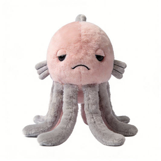 Grumpy Blobfish Plush Toy