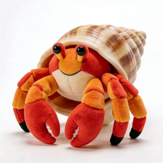 Inhabiting Crab Plush Doll