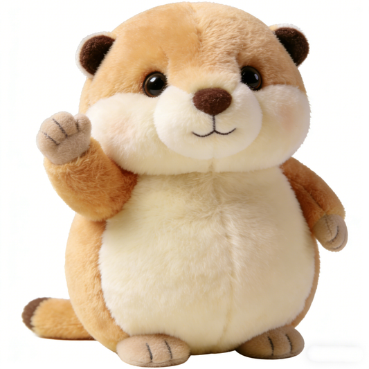Energetic Otter Plush Toy